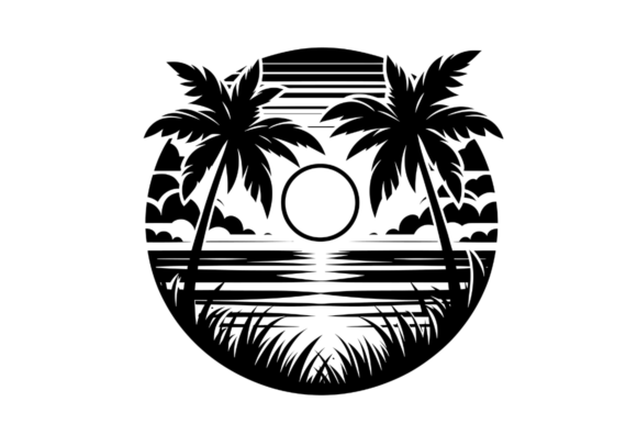 Download Sunset DXF Template for CNC Plasma Files - Dxf Collection